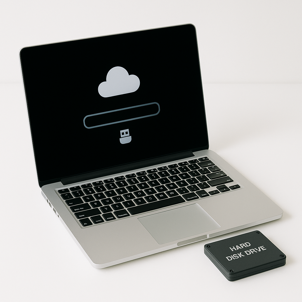 Data backup and local device setup services